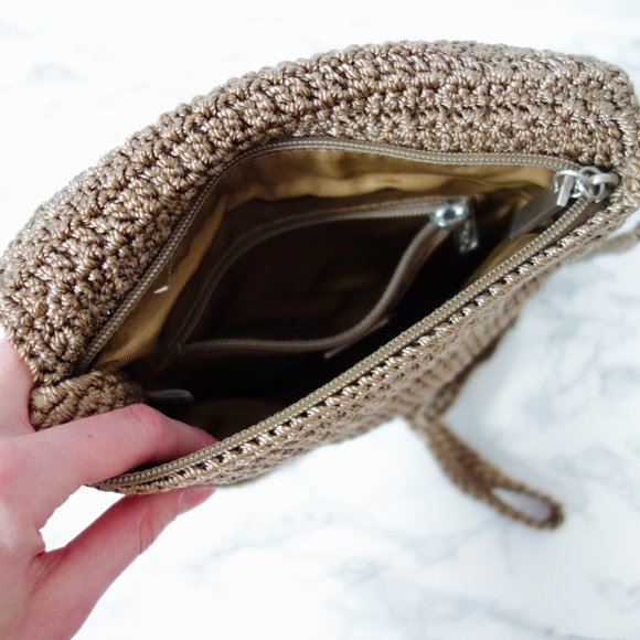 Knitted crossbody bag - Picture 3 of 4